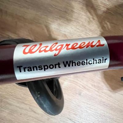 MEDLINE ~ Walgreens Foldable Wheel Chair