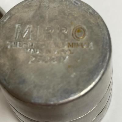 MIRRO Aluminum Measuring Shaker Drinking Cup Vintage Kitchen