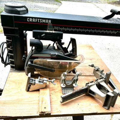 Craftsman 2.75 HP Radial Arm Saw with Metal Stand