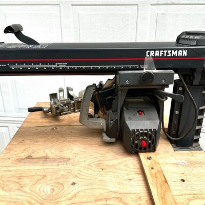 Craftsman 2.75 HP Radial Arm Saw with Metal Stand
