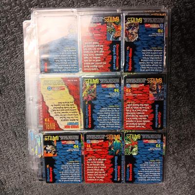 DC VERSUS MARVEL AND MARVEL VERSUS DC TRADING CARDS