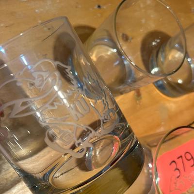 KU Old fashion tumblers