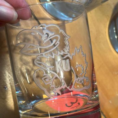 KU Old fashion tumblers