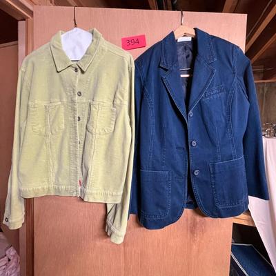 2 Blazer type jackets