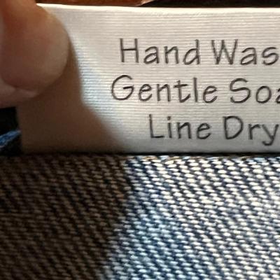 Fancy denim vest, women's