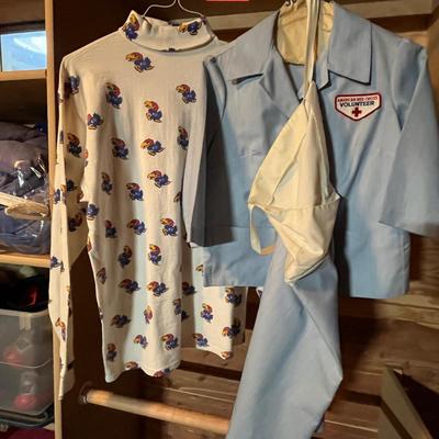 KU Shirt & Red Cross Outfit
