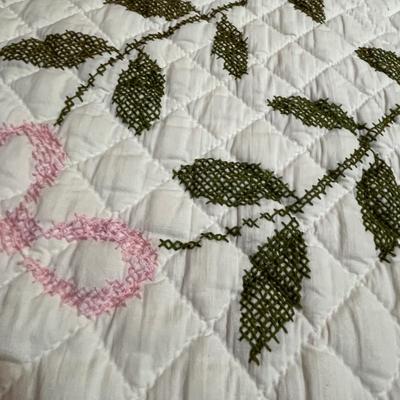 Antique quilt, Garden design