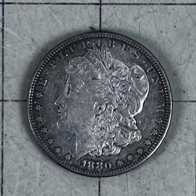 1880 S Morgan Silver Dollar 