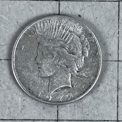 1927 S Peace Dollar