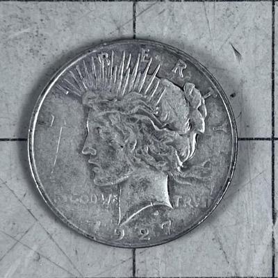 1927 D Peace Dollar