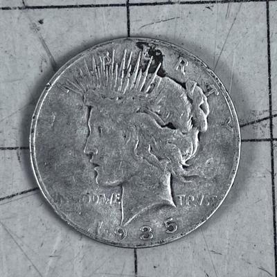 1935 S Peace Dollar