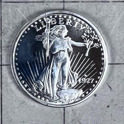 Golden State Mint 1 Troy Ounce .999 Silver STANDING LIBERTY Coin