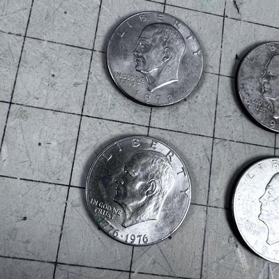 Eisenhower Dollars (4) 