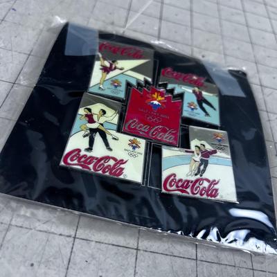 Coca-Cola Skating UTAH pin Set NICE!!