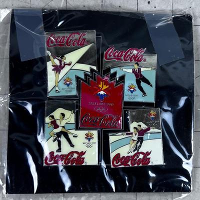 Coca-Cola Skating UTAH pin Set NICE!!
