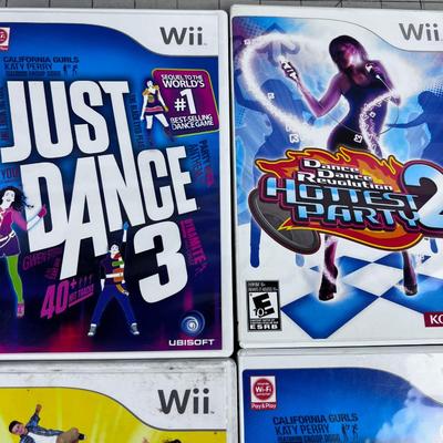 4 Just Dance Wii Games