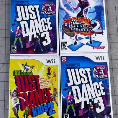 4 Just Dance Wii Games