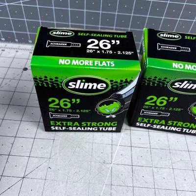 Green Slime NEW Bicycle TUBES 