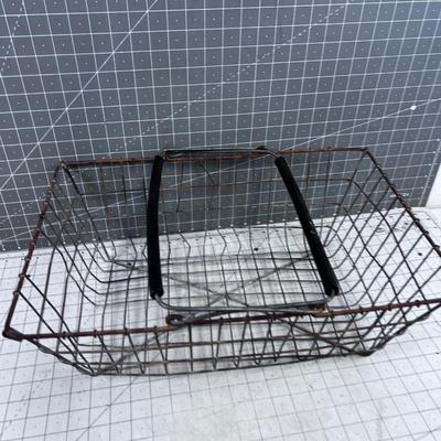 Antique Grocery Basket 