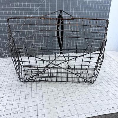 Antique Grocery Basket 