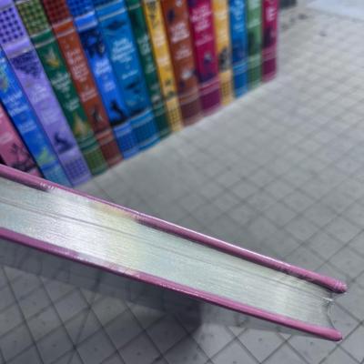 17 Book Series of Your Adult, Finely Bound, Silver Edges, Leather! New Sealed