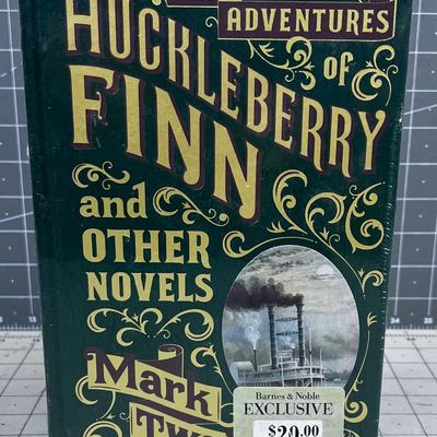 The Adventures of Huckleberry Finn and other novels by MARK TWAIN