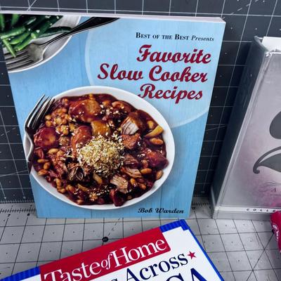 (6) Cook Books, Various Kinds