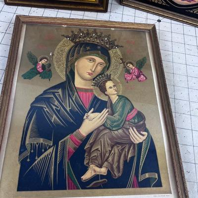 3 Religious Picture of SAINTS 