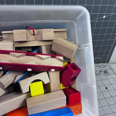 Marble Run WOODEN Block Set