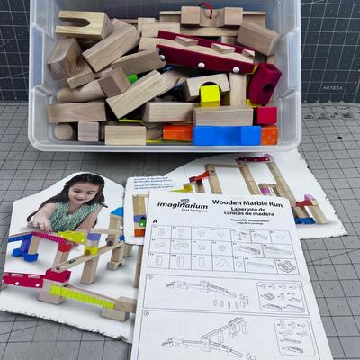 Marble Run WOODEN Block Set