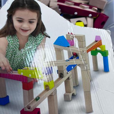 Marble Run WOODEN Block Set