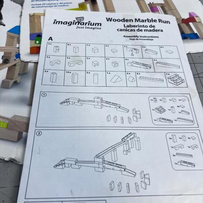 Marble Run WOODEN Block Set