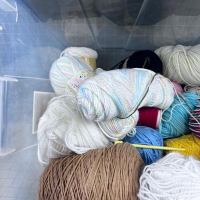 Large Tub of YARN 