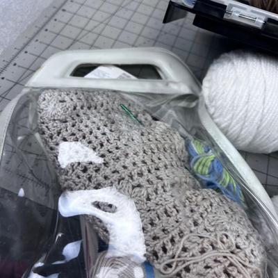 Large Tub of YARN 