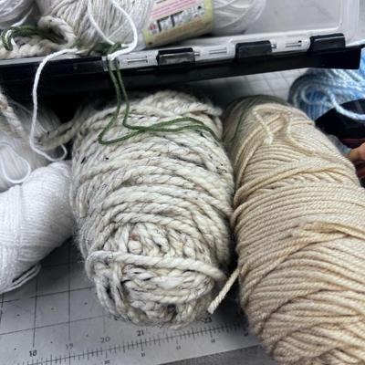 Large Tub of YARN 