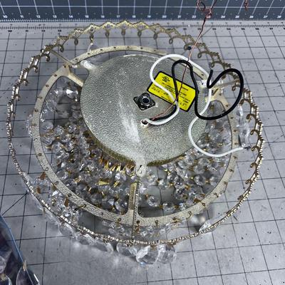 CRYSTAL Chandelier FLUSH Mount SCHONBEK 