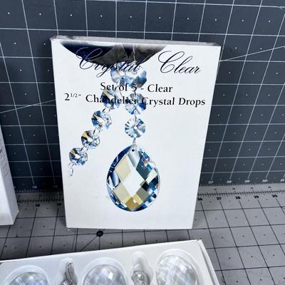 Extra Dangles and Parts Also includes Chandelier CLEANER TOO 