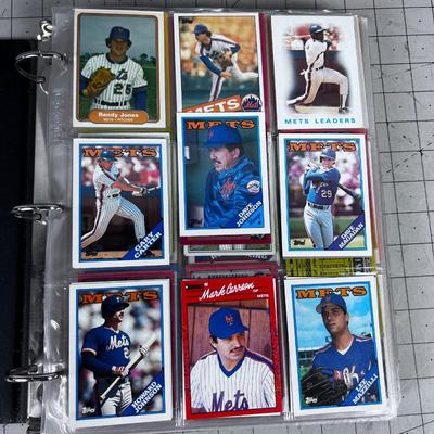 Binder of Baseball CARDS From the 1980's 