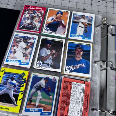 Binder of Baseball CARDS From the 1980's 
