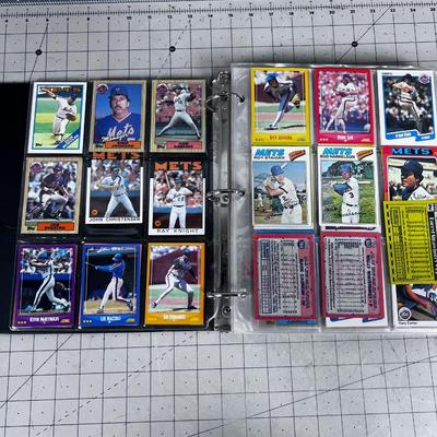 Binder of Baseball CARDS From the 1980's 