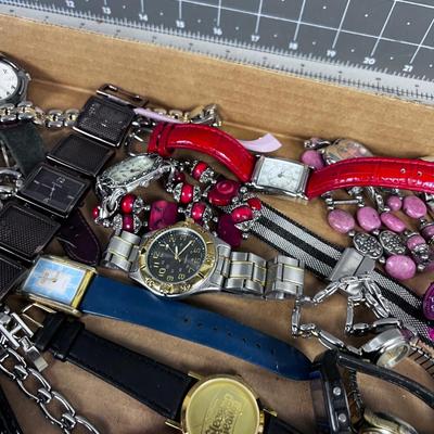Mixed Lot of Watches Men's and Women's 