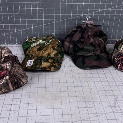 Camo Beanies and Ball Caps MEN'S large