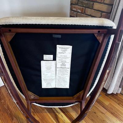 MCM Upholstered Rocker Article