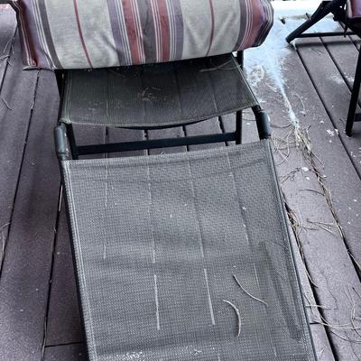 Pair Chase Lounges Outdoor Patio