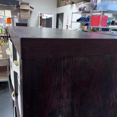 Cubby Shelving with Cloth Bins