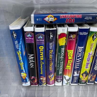 Mostly VHS DISNEY, Black Diamond Movies included!
