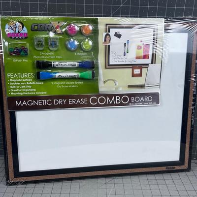Magnetic Dry Erase Board, NEW 