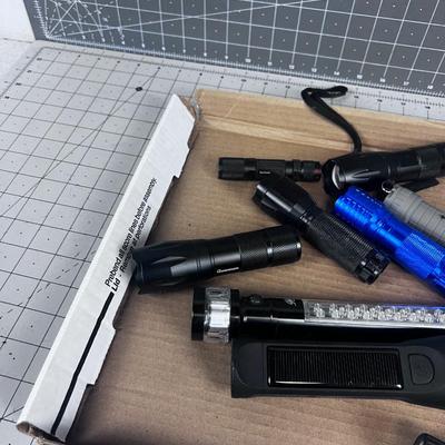 Large lot of Flashlights