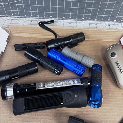 Large lot of Flashlights