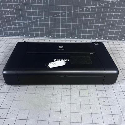 Cannon Pixma Printer IP110 Works but no power cord.